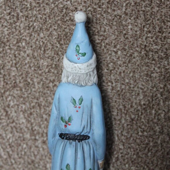 Hermitage Santa Claus Old World Porcelain Slim Figurine Vintage Christmas 6.75" - Picture 6 of 8